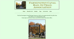 Desktop Screenshot of farmingtoncanal.org