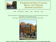 Tablet Screenshot of farmingtoncanal.org